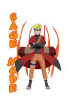 naruto sage mode vector