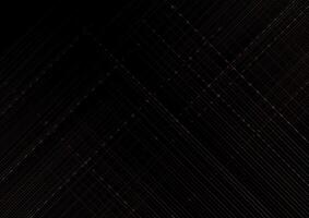 Deluxe golden minimal lines abstract futuristic tech background vector