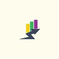 Finance start up and workspace icons collection vector