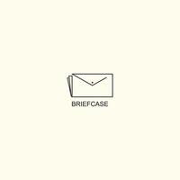 Briefcase start up icons collection design vector