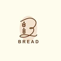 Bread design with creative idea vector