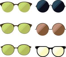 Trending Eyeglass Models vector