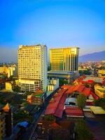 Sunrise over Chiang Mai, Thailand photo