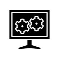 operating system solid icon design good for web or mobile app vector