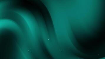 Abstract background with teal gradient and scattered light video