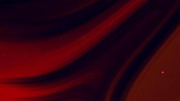 Curving red lines and scattered red dots on a black background. video