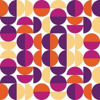 Scandinavian backrgound. Circle backround. Circle abstract vector