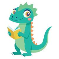 Draco Lizard learns kawaii vector
