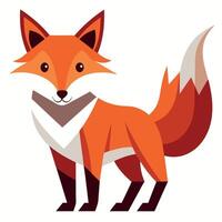 Darwins Fox cries kawaii vector