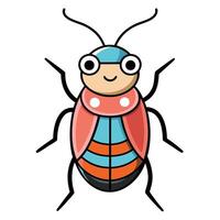 Diving Bell Spider play kawaii vector