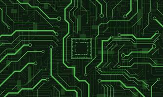 Abstract computer electronic circuit board background vector
