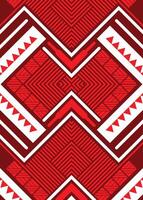 red abstract line pattetrn seamless background vector