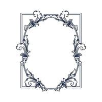 simple and minimalist frame vector