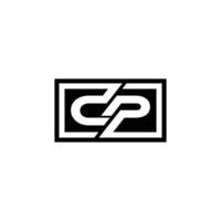 Initial DP PD Letter Logo Design Template. Monogram and Creative Alphabet D P Letters icon Illustration. vector