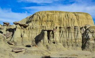Rock formations at the Ah-shi-sle-pah Wash, Wilderness Study Area, New Mexico photo