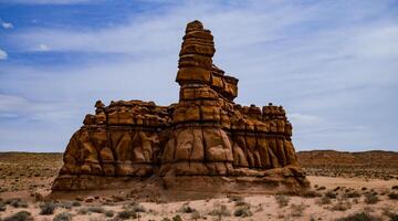 Layered stone geological formations in Canyonlands NP is in Utah photo