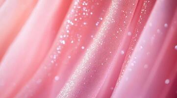 This soft pink fabric with sparkling glitter is perfect for creating enchanting backgrounds that captivate anyone photo