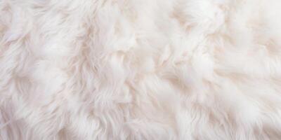 This fluffy white fur texture provides the perfect touch for creating cozy and luxurious design projects and ideas photo