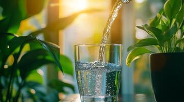 Experience the pure, safe drinking water that you deserve, achieved through advanced filtration methods. Enjoy refreshing hydration with every single sip to enhance your wellness journey photo