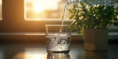 Discover and experience the remarkable purity of clean drinking water with advanced and innovative filtration systems that consistently ensure both freshness and safety for all your hydration needs photo