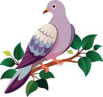Illustration of Dove of Peace vector