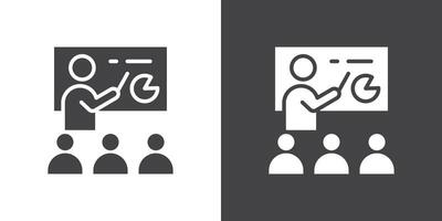 Training icon Thin line illustration set vector