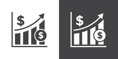 Yield icon Thin line illustration set vector