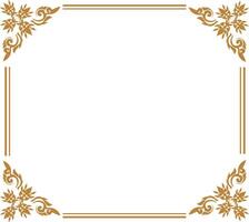 Golden rectangle background vector