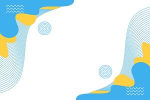 abstract white background colorful gradient blue design vector