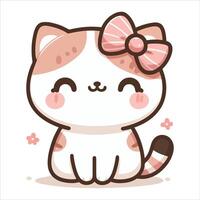 Cat Health and Wellness vector