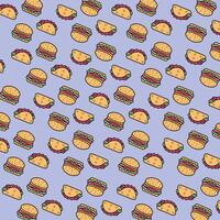 Meals design pattern vector