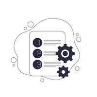 priority or prioritize tasks illustration vector