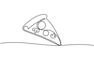 World food day holiday concept with earth or globe and plate, knife and fork. Single line art with text Food Day. Single one line drawing World food day concept Continuous line draw design graphic vec vector