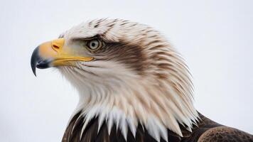 close-up of elegant eagle bird photo