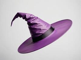 witch hat isolated on white background. photo