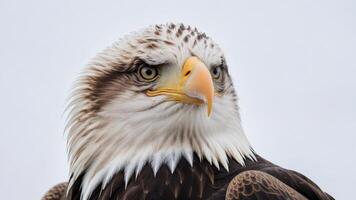 close-up of elegant eagle bird photo