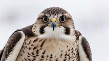 close-up of elegant falcon bird photo
