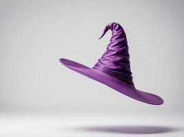 witch hat isolated on white background. photo