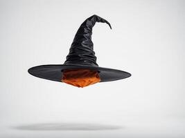 witch hat isolated on white background. photo