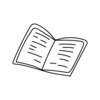 Notebook Doodle. illustration isolated on background. vector