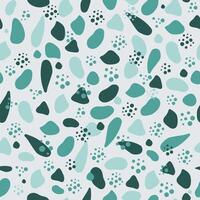 Abstract geometric seamless pattern. Shapes, color spots, blots. Background, texture. vector