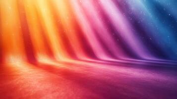 Vibrant Abstract Background with Colorful Gradient Waves and Sparkling Stars in a Cosmic Setting photo