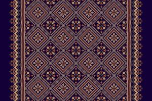 Geometric ethnic design pattern vector