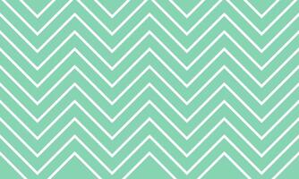 Triangular wave pattern green and white color , fabric , background vector