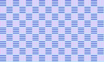 a detailed pattern composed of square designs, Checkerboard pattern pink and blue pastel color. vector
