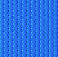 Seamless texture in the form of a pattern of circles on a blue background vector