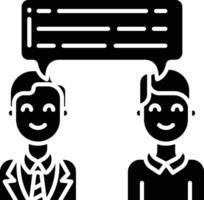 person solid glyph illustration vector