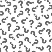 Question Mark Pattern Background Illustration vector