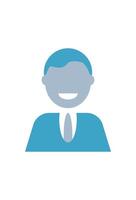 icon member simple. people simple symbol vector