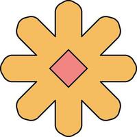 Minimalis, simple flower illustration designs best for creative projects vector